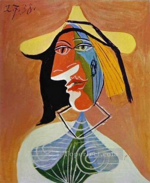 パブロ・ピカソ Painting - 女性の肖像 1 1938 パブロ・ピカソ